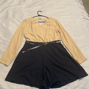 Never worn backless romper